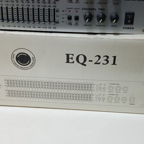 Equalizer 2x31 bands 2U like new