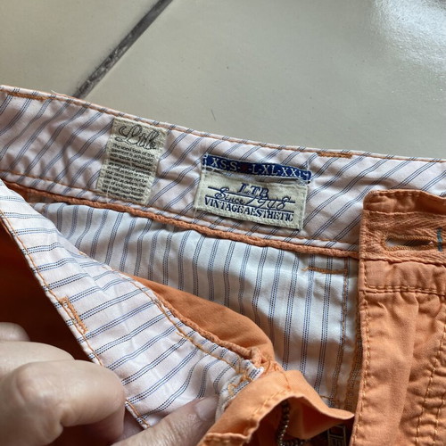 Ltb short skirt new, orange, size M 38 10