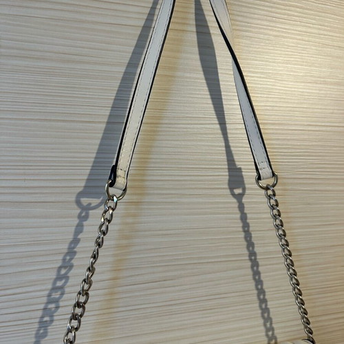 Stradivarius shoulder bag used, white