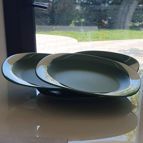 Blossom Tupperware set of 4 plates new