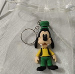 Goofy Flexi 3D printed keychain customizable colors