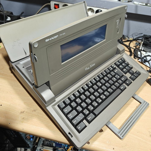 Sharp FW-600 vintage word processor used, fully functional