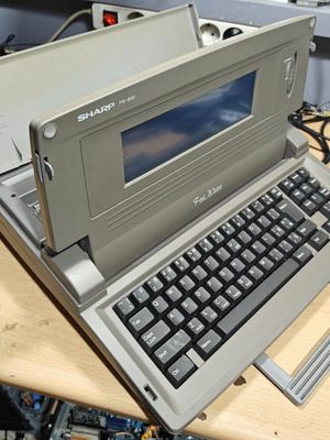 Sharp FW-600 vintage word processor used, fully functional