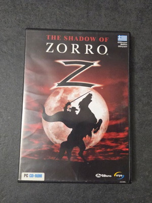 The Shadow of Zorro PC game used, Greek edition