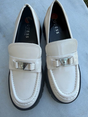 Guess loafers new, beige, size 38
