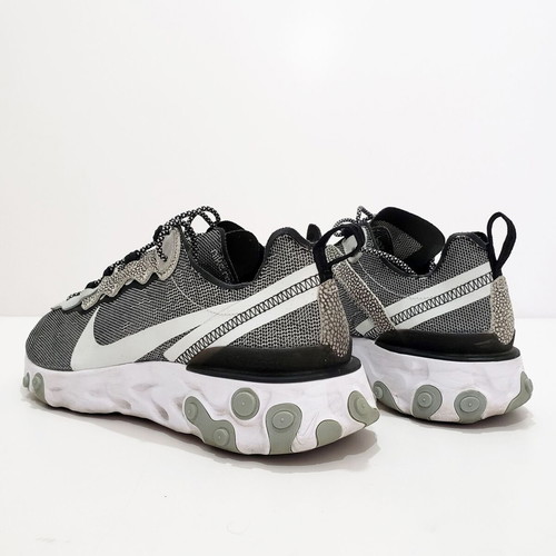 Nike CD2153 React Element 55 sneakers like new, size 42-42.5, grey