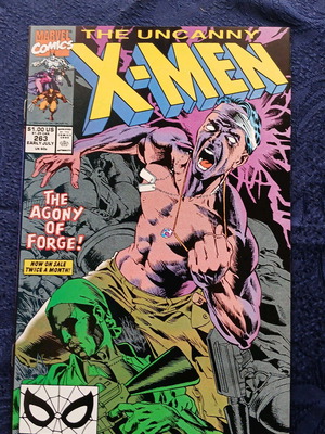 Uncanny X-Men #263 used, Marvel Comics, 1990