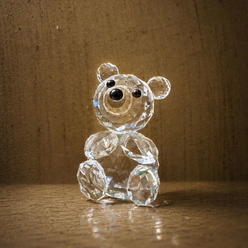 Swarovski Mini Bear Woodland Friends crystal collectible like new