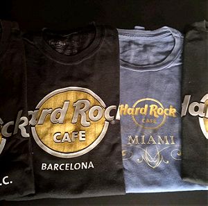 20 Hard Rock Cafe t-shirts