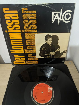 Falco Der Kommissar 12" βινύλιο μεταχειρισμένο, ηλεκτρονικό