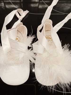 Δερμάτινα παπούτσια μπαλαρίνα Il padrino για βάπτιση, καινούργια, νούμερο 20