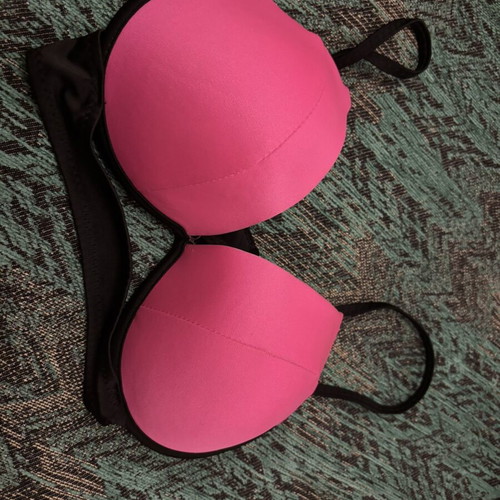 Swimwear top used, size M, pink