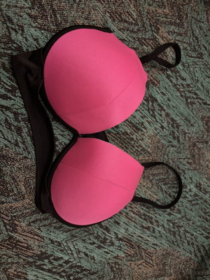 Swimwear top used, size M, pink