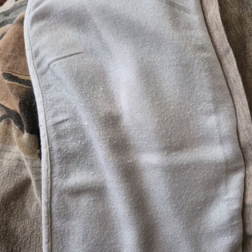 Stradivarius T-shirt used with print and chiffon hem size M