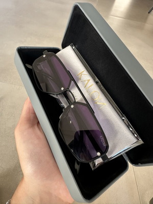 Sunglasses new with case and purple gradient lenses