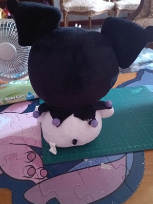 Λούτρινο Kuromi μεταχειρισμένο, χαρακτήρας της Sanrio