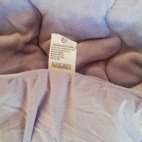 Double Flannel Quilt new, velour and Microsilk 230x220 cm