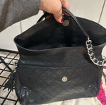 Tory Burch Fleming Hobo τσάντα ώμου μαύρη σαν καινούργια