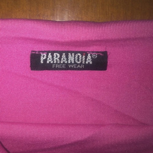 Paranoia fuchsia tank top like new, size S