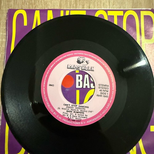 Bass Bumpers Can’t Stop Dancing vinyl used, electronic