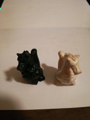 Exogini and Spit Fire dragons used, white and black Cosmix pack