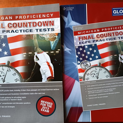 Michigan Proficiency Final Countdown ECPE Practice Tests used