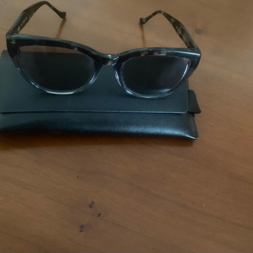 ME and JOE cat eye sunglasses, grey tortoiseshell, handmade Italy