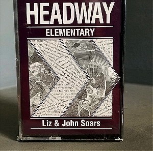 Vintage κασέτες εκμάθησης αγγλικών HEADWAY ELEMENTARY