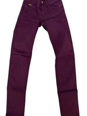 Stradivarius burgundy five-pocket pants used size 34