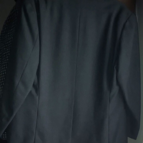 Jacket used dark gray wool, size XL