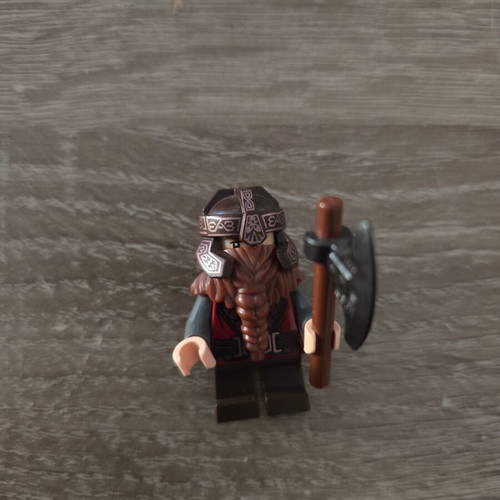 LEGO The Lord of the Rings Gimli Minifigure like new