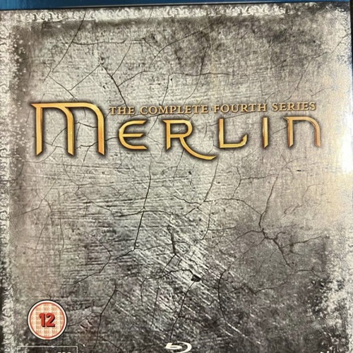 Merlin Season 4 Blu Ray like new, autographed by Colin and Katie
