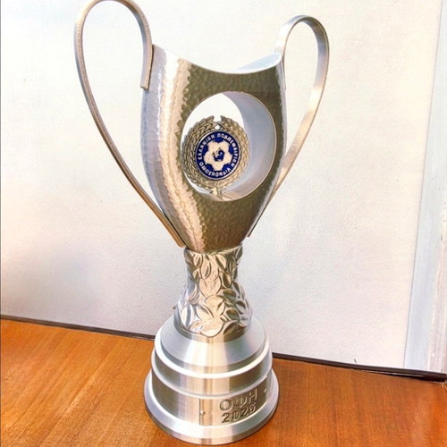 Greek Football Cup OFI 2026 new official silver replica