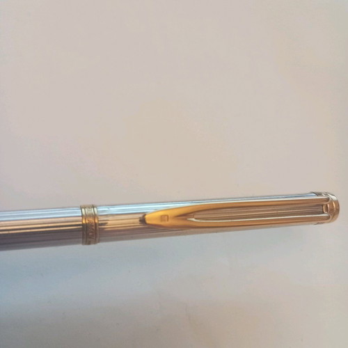 Waterman Gentleman Sterling Silver BP ballpoint pen like new
