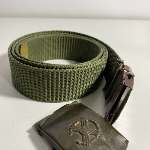 Military buckle used, pack of 2 items with free belt