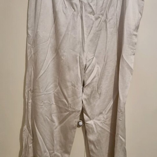 Women's satin pants H&M size XXL like new, beige