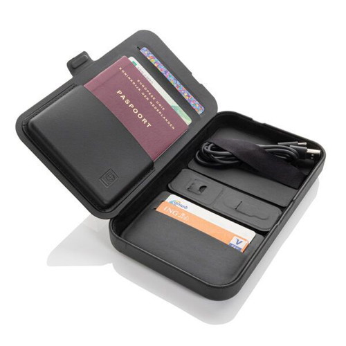 Swiss Peak Travel Case with 3-in-1 Wireless Charger New