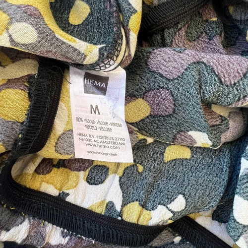 HEMA blouse used, multicolor, size M
