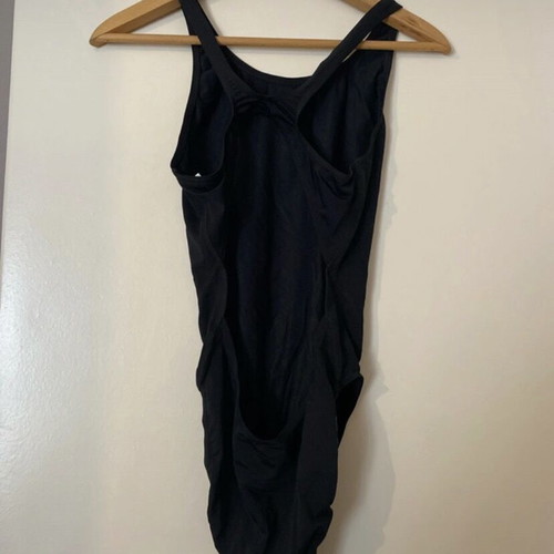 Arena one-piece swimsuit like new, black, size 36, open back