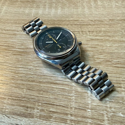 Seiko Vintage Chronograph Jumbo 6138-3003 like new, black