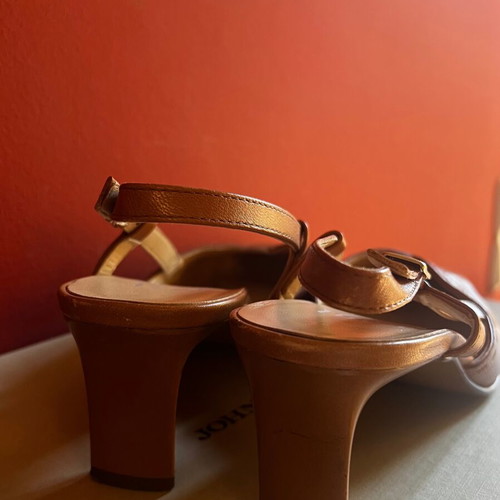Hogl shoes used, brown, size 38.5