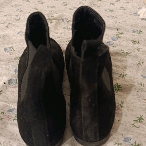 Fardoulis Shoes Chelsea Suede Ankle Boots Size 39 Like New