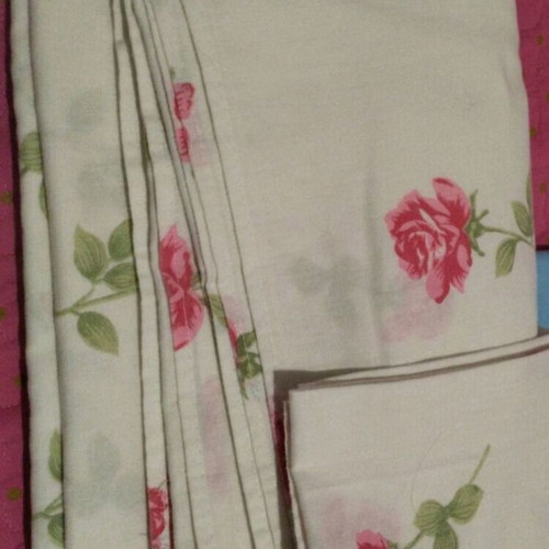Bed sheet used with roses 1.46x2.40