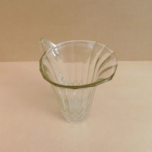 Water pitcher with 6 glasses, about 100 years old, in excellent condition