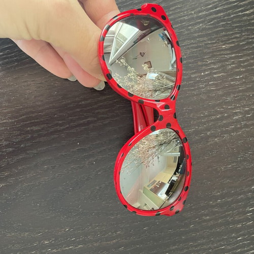 Dolce & Gabbana kids sunglasses, red and black