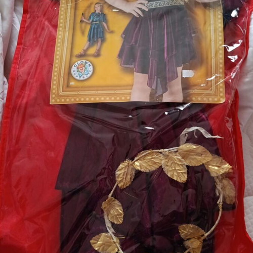 Goddess Artemis carnival costume used, child size 8
