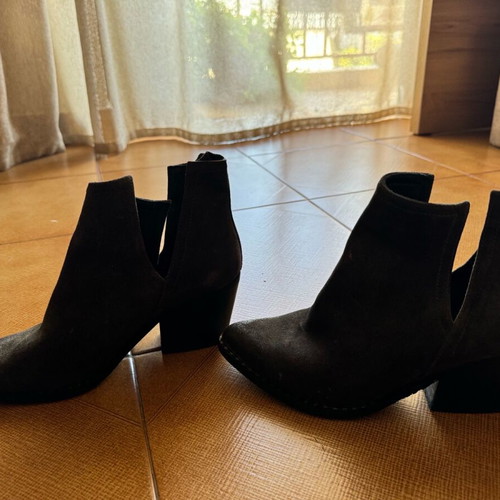 Tsakiris Mallas ankle boots used, suede dark gray size 37