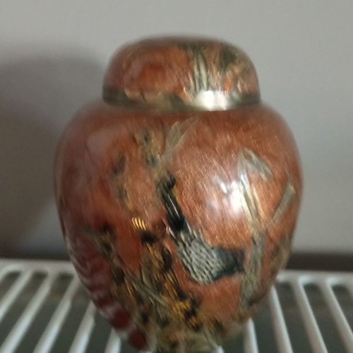 Indian art used, 2 decorative pieces