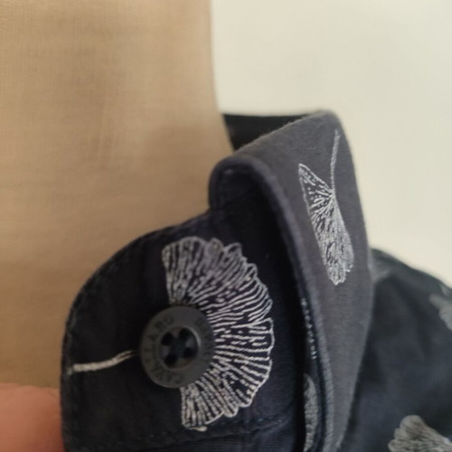 Cavallaro Napoli women's blue printed shirt like new