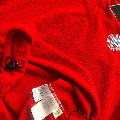 Vintage Bayern Munich x Adidas fleece sweatshirt 2008/09, size XL